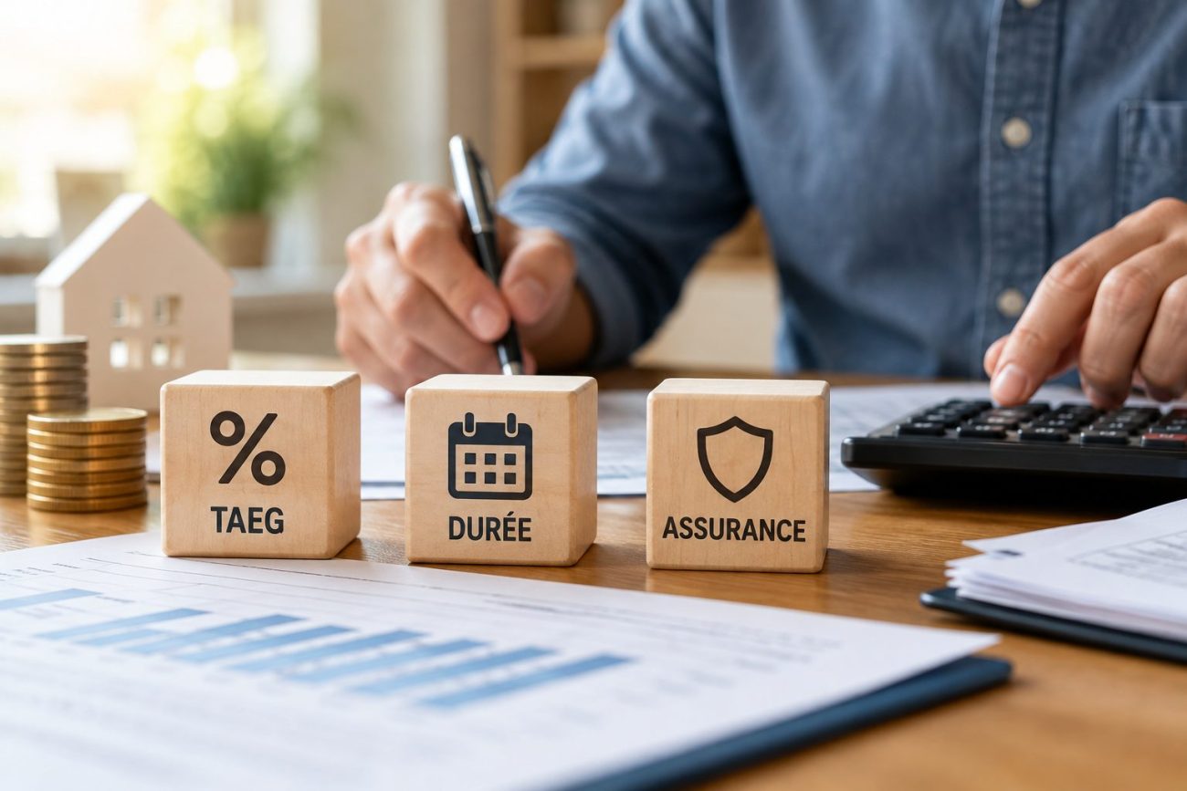 Illustration du sujet des crédits : assurance, taeg, durée